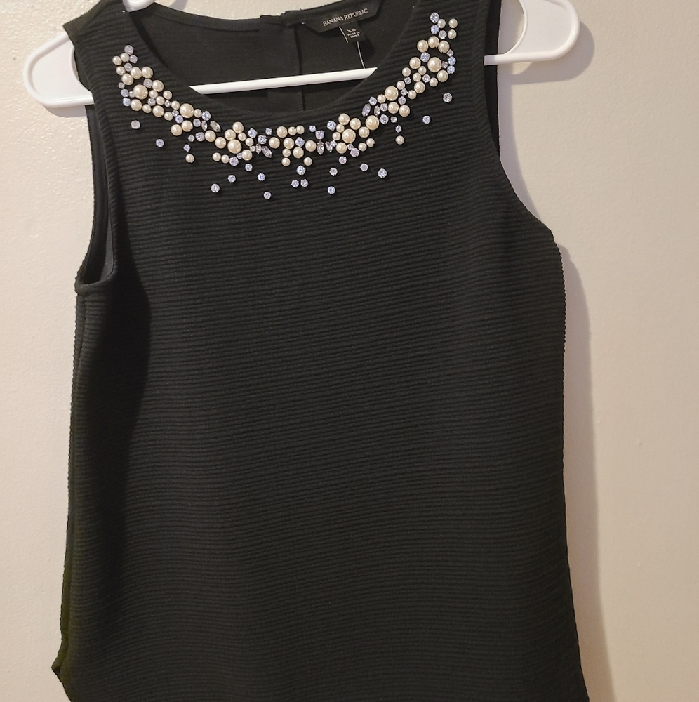 Banana Republic beaded top